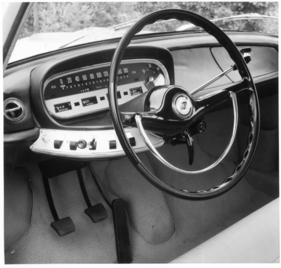 Lancia Flavia (1960) - Lenkrad und Armaturenbrett