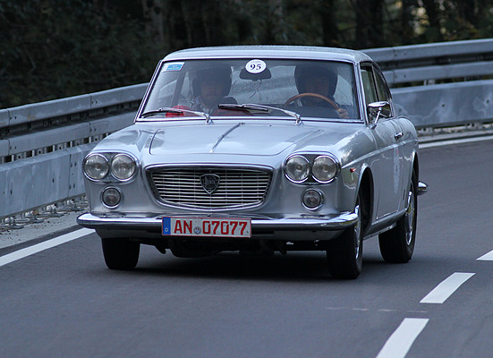 Lancia Flavia (1965) am Jochpass Memorial 2011 (Start-Nr. 095)