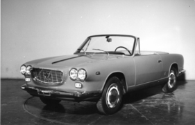 Lancia Flavia Convertibile (1962) – zeitgenössische Studioaufnahme