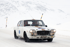 Lancia Flavia Coupé (1964) - am Winter-RAID 2015