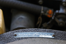 Lancia Flavia Coupé 2000 (1970) – Anachronismus: "Pinin Farina" noch in zwei Wörtern auf dem Karosserieschild