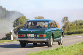 Lancia Flavia Coupé 2000 (1970) – fülligeres Hinterteil mit grösseren Leuchten und ohne Flösschen