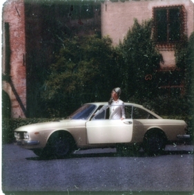 Lancia Flavia Coupé 2000 (1971) – Farbdia eines Werksfotos