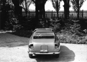 Lancia Flavia Sport (1964) - Heckansicht des in kleinsten Stückzahlen von Zagato gebauten Sportwagens