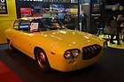 Lancia Flavia Sport Zagato (1964) wirbt für die Auto e Moto d'Epoca in Bologna – Classic Car Show Maastricht 2023