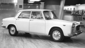 Lancia Flavia - auf dem Lancia-Stand am Auto-Salon Genf 1961