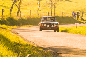 Lancia Fulvia 1.6 HF Fanalone (1970) an der Tour Auto Optic 2ooo auf Etappe 3 am 10. April 2014 (Startnummer 186)