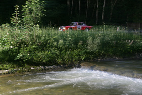 Lancia Fulvia 1600 HF (1971) - an der Ennstal-Classic 2012 - Orange Prolog