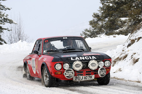 Lancia Fulvia 1600 HF (1971) an der Rallye Monte Carlo Historique 2015