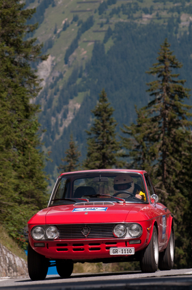 Lancia Fulvia 1600 HF-Coupe (1971) an der Arosa ClassicCar 2013 – Kategorie Alpine Performance (1971)