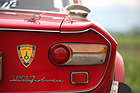 Lancia Fulvia 1600 HF Fanalone (1970) - der Fulvia-Schriftzug auf dem Heck