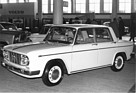 Lancia Fulvia (1963) - das neue Frontantriebsmodell ersetzt den Appia, orientiert sich technisch am Flavia