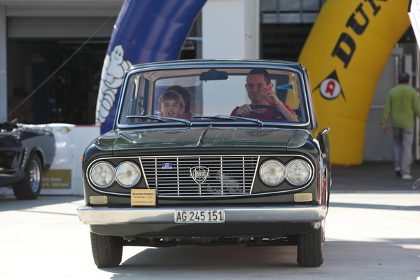 Lancia Fulvia (1968) - mit Familie unterwegs - Dolder Classics September 2018