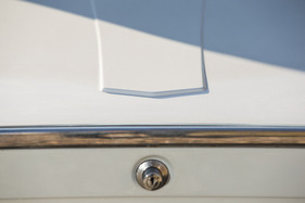 Lancia Fulvia 2C (1967) - Schönheit im Detail, der "Falz" auf dem Kofferraumdeckel