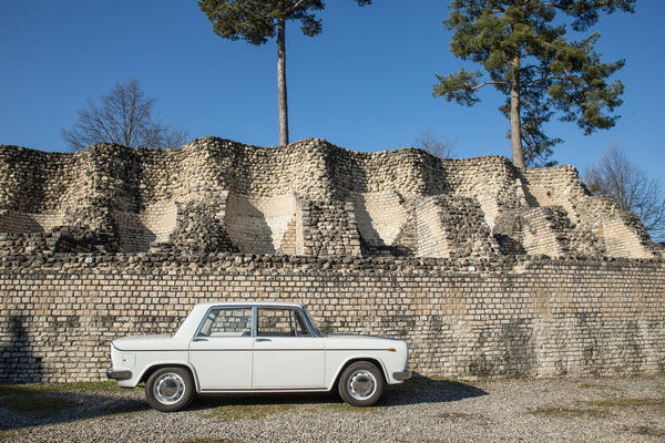 Lancia Fulvia 2C (1967) - fast wie an der Via Fulvia von Asti nach Tortona
