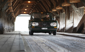 Bild Lancia Fulvia Berlina (1972) - am Treffen italienischer Oldtimerautos Italiauto 2013