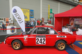 Lancia Fulvia Coupé 1.3 S (1970) - siegreich bei der diesjährigen Rallye Monte Carlo Historique - Klassikwelt Bodensee 2023