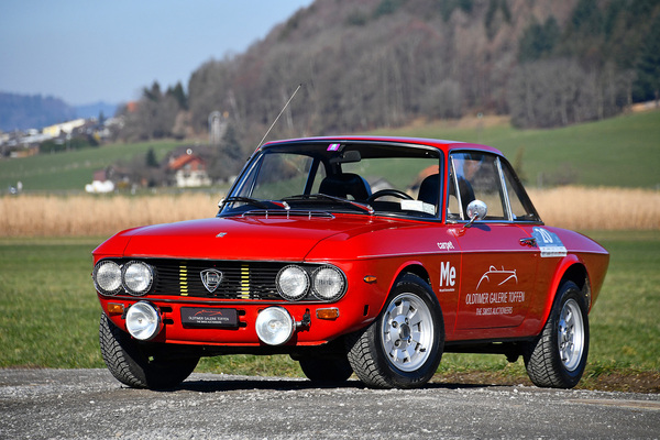 Lancia Fulvia Coupé 1600 HF (1972) - als Lot 153 angeboten an der Frühlingsversteigerung der Oldtimer Galerie Toffen am 25. März 2023