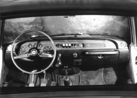 Lancia Fulvia Coupé (1965) - Cockpit der ersten Serie