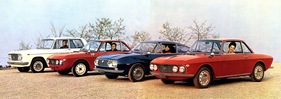 Lancia Fulvia Sport 1.3 (1967) - inmitten der ganzen Fulvia-Familie mit Limousine, HF und Coupé