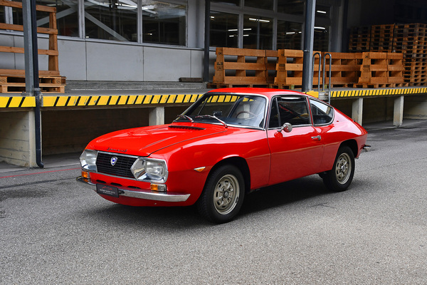 Bild: Lancia Fulvia Sport 1.3 S Zagato (1971) - Lot 67 an der Oktober-Versteigerung der Oldtimer Galerie am 12. Oktober 2024