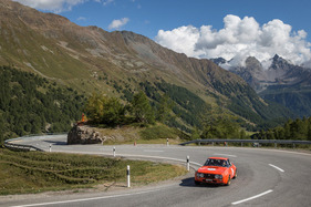 Lancia Fulvia Sport 1,3 Zagato (1967) - am Bergrennen Bernina Gran Turismo 2021