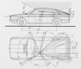 Lancia Gamma (1976) – Rundumsicht