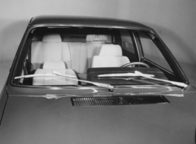 Lancia Gamma Berlina (1976) – Kopfstützen gibt es auch hinten