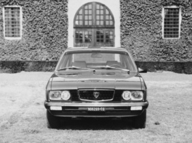 Lancia Gamma Berlina (1976) – niedrige Front für optimale Aerodynamik
