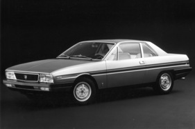 Lancia Gamma Coupé (1977) - Serie 1 - offizielles Pressefoto