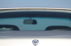 Lancia Gamma Coupé 2500 I.E. (1982) - Blick von hinten