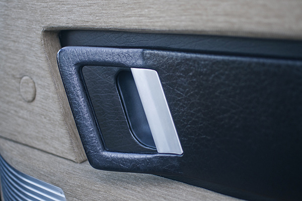 Lancia Gamma Coupé 2500 I.E. (1982) - Massive Türgriffe