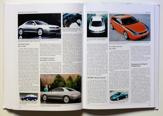 Lancia Kayak e.a. - Buch "Bertone - Pioniere des Automobildesigns"