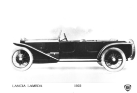 Lancia Lambda (1922) - four-door touring car of the first series