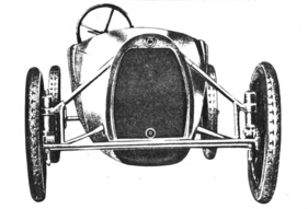 Lancia Lambda Prototipo (1921) - ohne Kotflügel und Windschutzscheibe