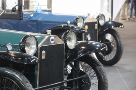 Lancia Lambda Tipo 217 Berlina Weymann (1926) - auf dem Lancia-Stand - Auto e Moto d'Epoca Padua 2021 Lancia Lambda Tipo 217 Berlina Weymann (1926) - auf dem Lancia-Stand - Auto e Moto d'Epoca Padua 2021