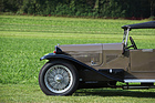 Lancia Lambda VIII Serie Torpedo Lungo (1928) - grosse Speichenräder mit Ballonreifen