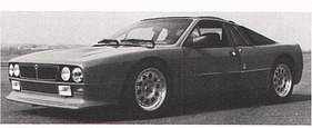 Lancia Rally 2-Liter  - 205  PS (DIN) 1 Vergaser/Kompressor