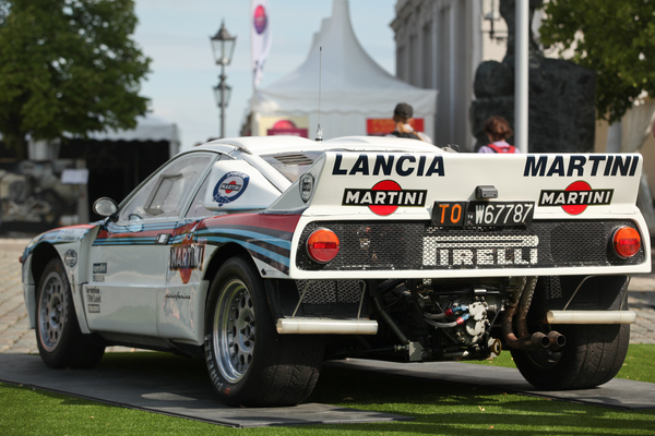 Lancia Rallye 037 (1983) - in der Sonderausstellung "Let it B" mit Gruppe B Rallye-Fahrzeugen an der Schloss Bensberg Classics 2015