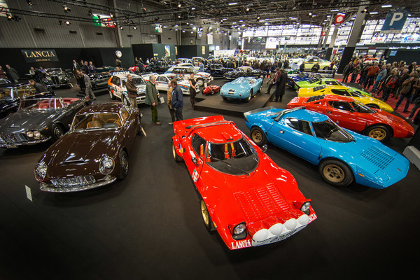 Lancia-Sonderschau von Lukas Hüni - Rétromobile Paris 2019