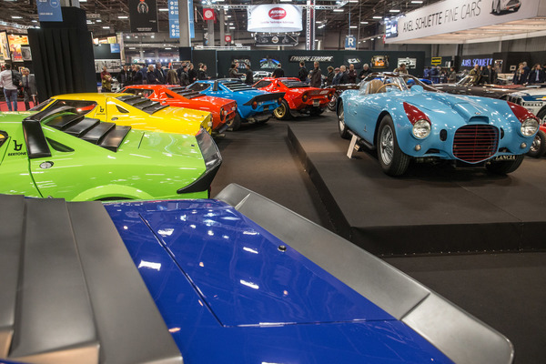 Bild: Lancia-Sonderschau von Lukas Hüni - Rétromobile Paris 2019
