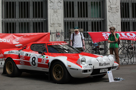 Lancia Stratos (1974) - vielbestaunt und bewundert - am ZCCA 2016