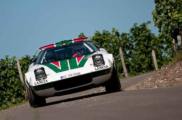 Lancia Stratos (1976) an der FIA WRC 2010 Deutschland Rallye