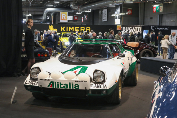 Lancia Stratos (1978) – in der berühmten Alitalia-Lackierung, bei Lukas Hüni – Rétromobile Paris 2025
