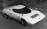 Lancia Stratos HF (1971) - alle wesentlichen Design-Elemente des späteren Stradale sind bereits zu sehen