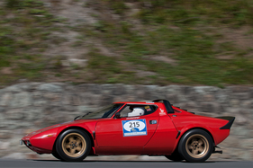 Bild Lancia Stratos HF Stradale (1976) an der Arosa ClassicCar 2013 - Arosa Classic Trophy