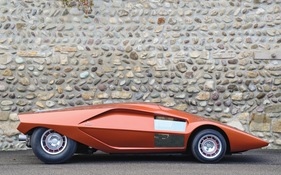 Lancia Stratos HF Zero 1970 - Seitenansicht
