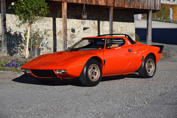 Lancia Stratos Stradale (1975) - gemeldet als Lot 125 an der Versteigerung der Oldtimer Galerie in Gstaad am 29. Dezember 2018