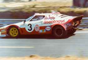 Lancia Stratos Turbo (1976) - Le Mans 1976 - Das Frauenteam Aseptogyl mit Fahrerinnen Christine Dacremont und Lella Lombardi