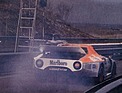Lancia Stratos Turbo - eine Aufnahme aus dem Jahr 1976 zeigt deutlich das offene Heck, um einen erneuten Brand aufgrund Hitzestau zu verhindern